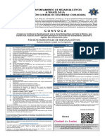 Convocatoria Policías Municipales Nezahualcóyotl 2021