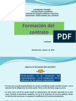 Formación Del Contrato