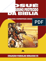 Coleção Fábulas Bíblicas Volume 35 - Josué, O Assassino Protegido Da Bíblia