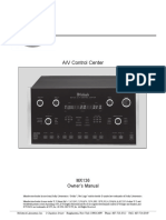 McIntosh MX136 Owner's Manual