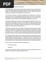 Tema 2 Habilidades de Comunicación Oral y Escrita