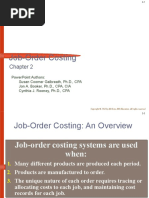 Chapter - 02 Job Order Costing