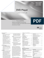 DVD Player User Manual: Imagine