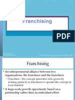 Franchising: Mcgraw-Hill/Irwin New Venture Creation, 7/E © 2007 The Mcgraw-Hill Companies, Inc., All Rights Reserved