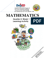 Final Math 6 q2 w1 Berna G. Cordero Sansebastianes Milet G. Driz San Manuel Es Mary Fatima B. Gabor San Sebastian Es 1