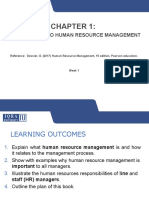 Introduction To Human Resource Management