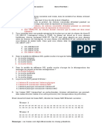 Corrigé de L'examen de Telematique 1e Session