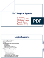 Ch.7 Logical Agents: Backwardchāning