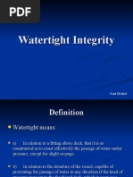 Watertight Integrity