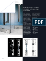 For Toughened Glass Assemblies With Double-Action and Single-Action Doors