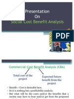 Social Cost Benefit Analysis Overview About Two Approaches of SCBA