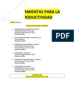 Herramientas para La Productividad (Apuntes)