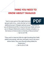 Everything About Tahajjud (Night Prayer)