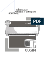 Manual de Instalação Split Inverter