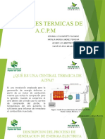 Centrales Termicas Acpm