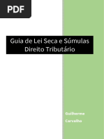 Guia de Lei Seca e Súmulas - Direito Tributário