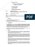 LEVANTAMIENTO DE OBSERVACIÓN Expediente Administrativo #00088-15 (007) - QUISPETERA DIAZ Y MONTALVO CRUZ