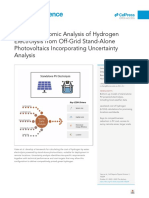 Techno-Economic Analysis of Hydrogen