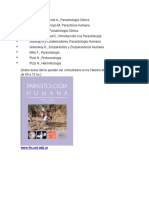 Parasitologia Catedra Bibliografia