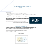 GUIA #3 DE MATEMATICAS Grado 6-5 2021 IESFA