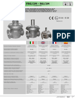 Catalogo Regulador de Presion FRG - 2M