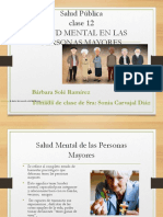 Salud Mental en El Adulto Mayor