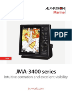 JMA-3400 Series: Intuitive Operation and Excellent Visibility