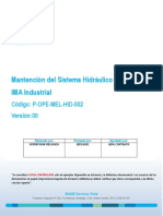 P-OPE-MEL-HID-002 - Mantención Del Sistema Hidráulico en Feeders