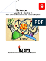 Sci9 - Q3 - Mod1 - Types of Volcanoes and Volcanic Eruptions - Version3