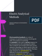 L6 - Introduction Electroanalytical