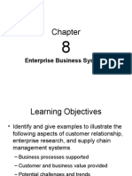 Chapter 8 Enterprise Business Systems