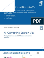 Lesson 03 - Debugging and Troubleshooting VIs