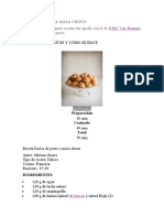 La Receta de La Masa Choux