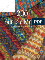 200 Fair Isle Motifs BLAD