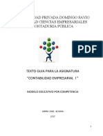 Texto Guia de Contabilidad Empresarial I