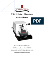 YD-315 Rotary Microtome Service Manual