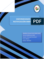 Enfermedades de Notificación Inmediata Valdez Ortuño