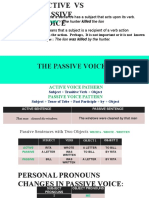 Inglés 2 PASSIVE VOICE - INTEGRATED CLASE