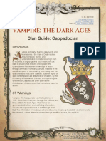 Vampire: The Dark Ages: Clan Guide: Cappadocian