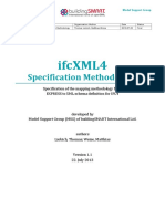 ifcXML4 Specification Methodology V1-1