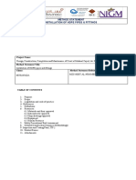 Method Statement Installation of Hdpe Pipes & Fittings