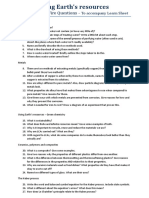 Using Materials Questions For LS Revision Quick Fire Questions