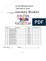 Supplementary Booklet: Tsang Mui Millennium School 2019-2020 (2 Term)