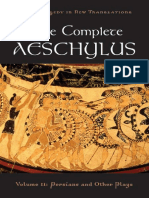 (Greek Tragedy in New Translations) Aeschylus, Peter Burian, Alan Shapiro - The Complete Aeschylus_ Volume II_ Persians and Other Plays (Greek Tragedy in New Translations)-Oxford University Press, USA