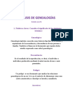 ANALISIS DE GENEALOGÍAS Rodolfo