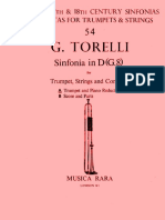 Torelli, G. - Sinfonia in D