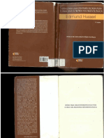 HUSSERL, E. Idéias para Uma Fenomenologia Pura e para Uma Filosofia Fenomenológica