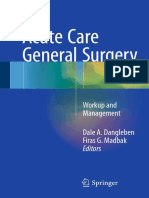 Acute Care General Surgery - Workup and Managements123