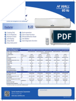 Ficha Tecnica Ciac Hi Wall 60 HZ R-22