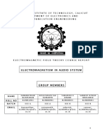 Electromagnetism in Audio Systems